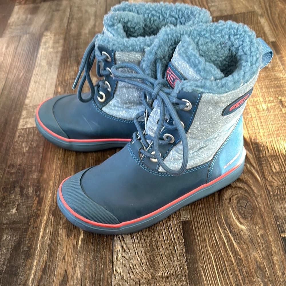 Keen Kids Blue Rain & Snow Boots